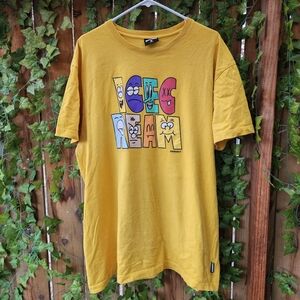 Icecream Yellow Graphic Tee